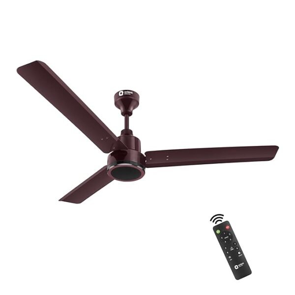 Orient Electric 1200 mm Zeno BLDC | BLDC energy saving ceiling fan with Remote |BEE 5-star rated